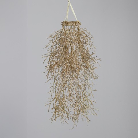 RAMO DECORATIVO PENDENTE ORO H.60